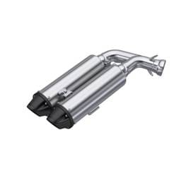 MBRP Exhaust Spark Arrestors Included. Dual Slip-on. - AT-9534PT