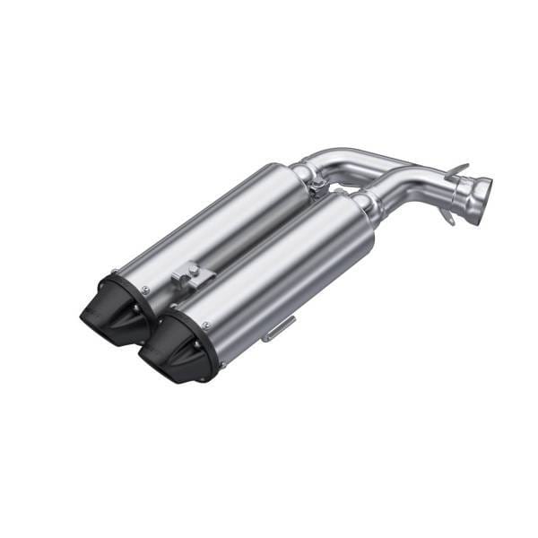 MBRP Exhaust Spark Arrestors Included. Dual Slip-on. - AT-9534PT