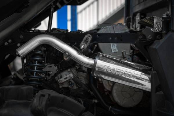 MBRP Exhaust Performance Muffler. Utilizes Factory Spark Arrestor. - AT-9535PT thumbnail 3