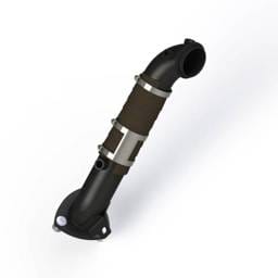 MBRP Exhaust 3in. Turbo Down Pipe-Carb EO # D-763 - GMCA428