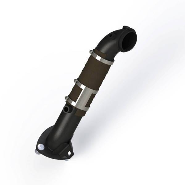 MBRP Exhaust 3in. Turbo Down Pipe-Carb EO # D-763 - GMCA428