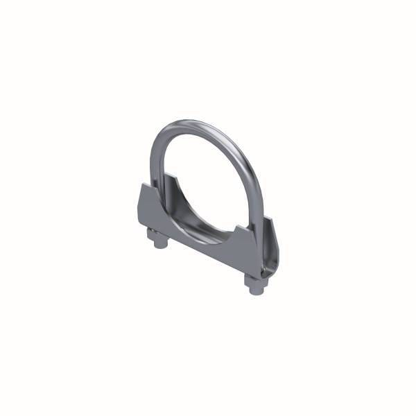 MBRP Exhaust 2.25in. Saddle Clamp-Zinc Plated - GP225CS