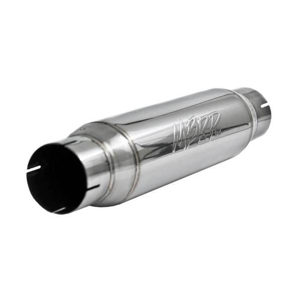 MBRP Exhaust Resonator3in. InletOutlet16in. body20in. overallT304 - R1013