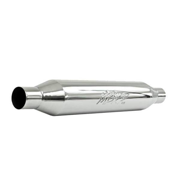 MBRP Exhaust Resonator2.25in. InletOutlet22in. body26in. overallT304 - R1015