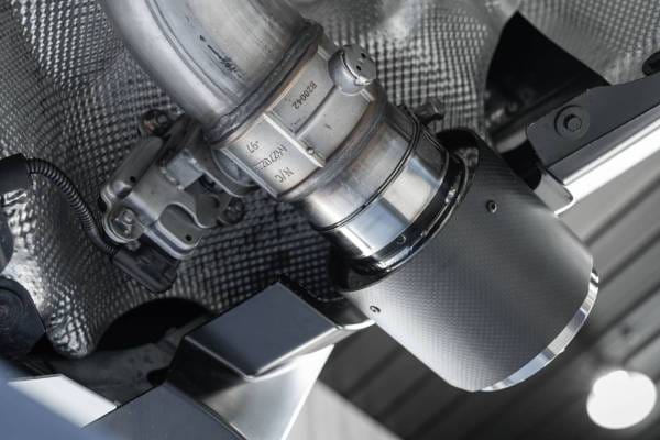 MBRP Exhaust 3in Cat-BackDual Rear ExitT304CF Tips - S43003CF thumbnail 2