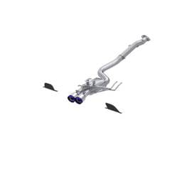 MBRP Exhaust 3in Cat-BackDual Center Rear ExitT304BE Tips - S43033BE
