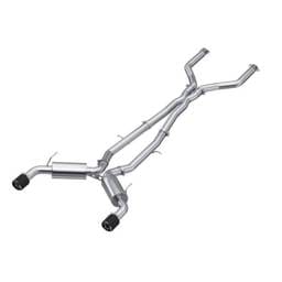 MBRP Exhaust 3in. Cat-BackDual Rear ExitT304CF Tips - S44003CF