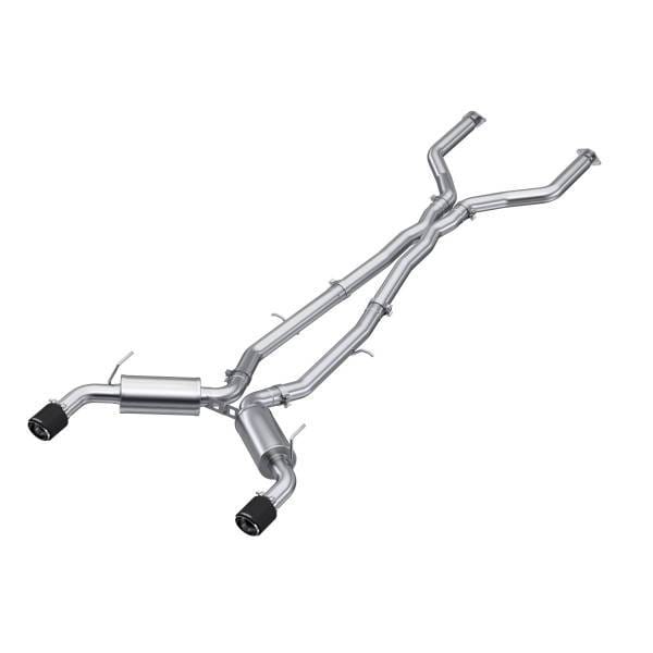 MBRP Exhaust 3in. Cat-BackDual Rear ExitT304CF Tips - S44003CF