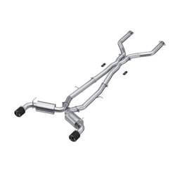 MBRP Exhaust 3in. Cat-BackDual Rear ExitT304CF Tips - S44043CF