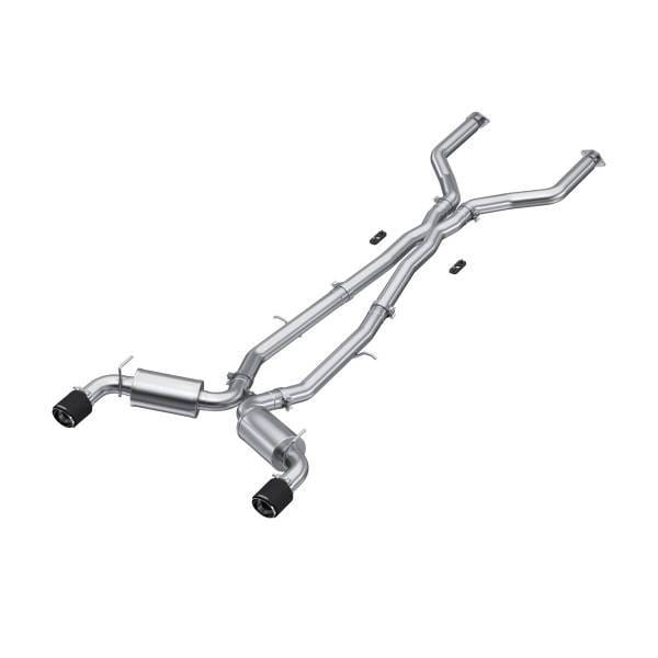 MBRP Exhaust 3in. Cat-BackDual Rear ExitT304CF Tips - S44043CF