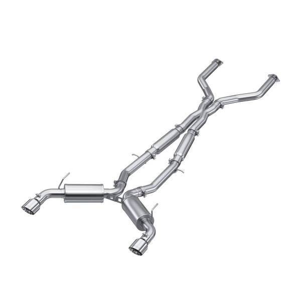 MBRP Exhaust 3in. Cat-BackDual Rear ExitT304Tour - S4405304