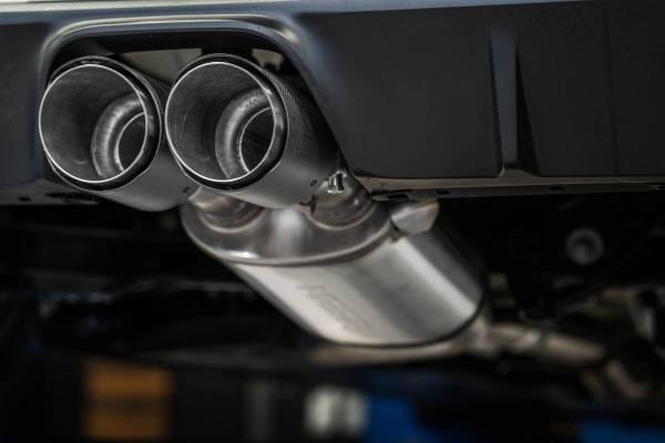 MBRP Exhaust 3in Cat-BackDual Center Rear ExitT304CF Tips - S43033CF thumbnail 4