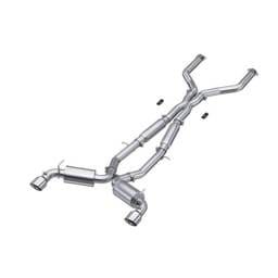 MBRP Exhaust 3in. Cat-BackDual Rear ExitT304Tour - S4406304