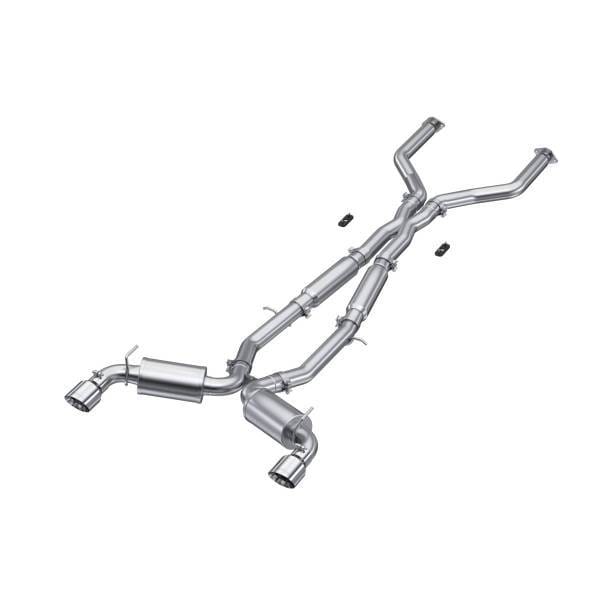 MBRP Exhaust 3in. Cat-BackDual Rear ExitT304Tour - S4406304