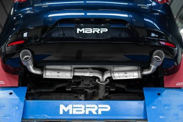 MBRP Exhaust 2.5in. Axle-BackDual RearT304CFStreet - S44503CF thumbnail 3