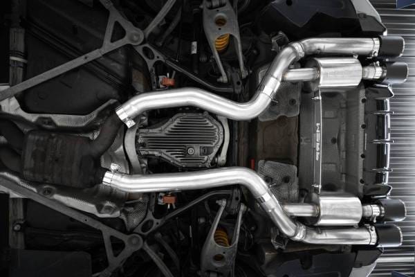 MBRP Exhaust 3in. Resonator-BackDual Rear Quad OutletT304CFActive - S45023CF thumbnail 3