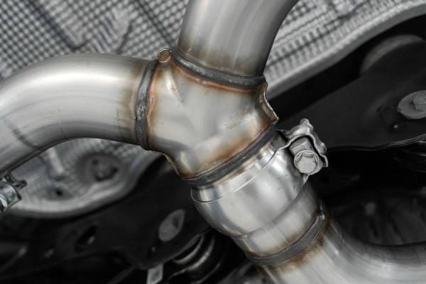 MBRP Exhaust 3in. Cat-BackValve DeleteQuad Split Rear ExitT304 - S4603304 thumbnail 5