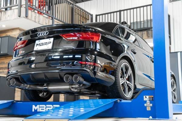 MBRP Exhaust 3in. Cat-BackQuad Split Rear ExitActiveT304CF Tips - S46043CF thumbnail 2