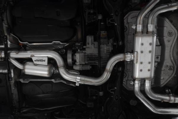 MBRP Exhaust 3in. Cat-BackQuad Split Rear ExitActiveT304CF Tips - S46043CF thumbnail 3
