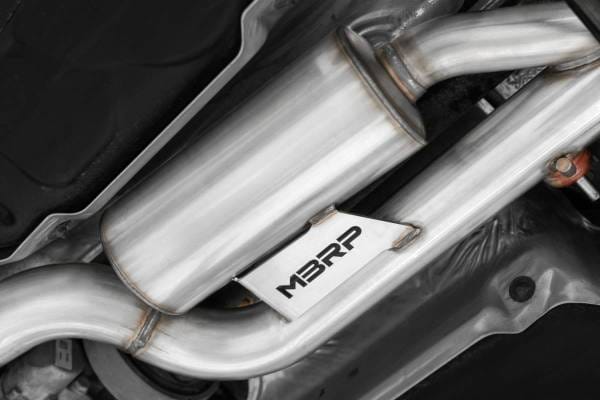 MBRP Exhaust 3in. Cat-BackQuad Split Rear ExitActiveT304CF Tips - S46053CF thumbnail 4