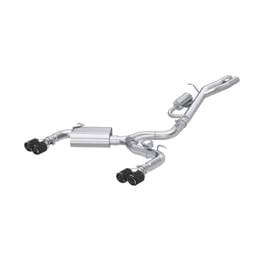 MBRP Exhaust 3in. Cat-BackDual Split RearT304Quad CF Tips - S46103CF