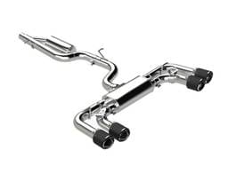 MBRP Exhaust 3in. Cat-Back2.5in. Quad Split Rear ExitActiveT304CF Tips - S46133CF