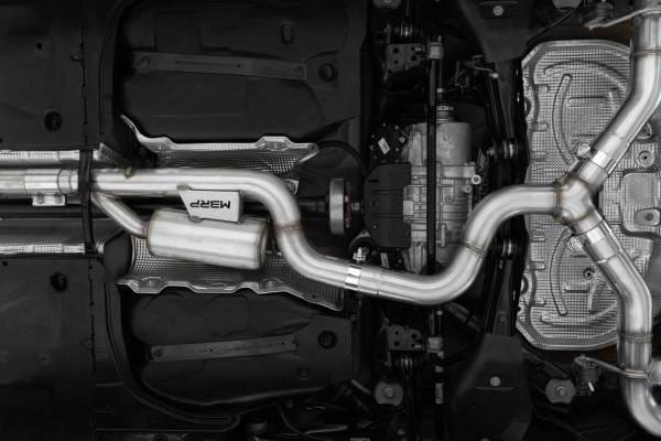 MBRP Exhaust 3in. Cat-BackQuad Split RearT304Valve Delete - S4612304 thumbnail 3