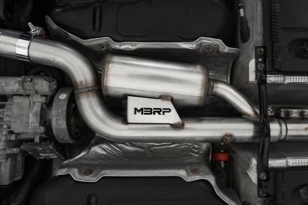 MBRP Exhaust 3in. Cat-Back2.5in. Dual Split RearT304CF - S46183CF thumbnail 4
