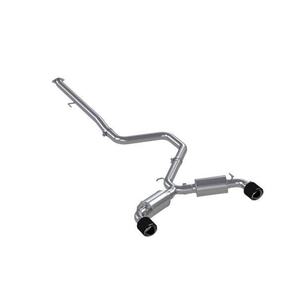 MBRP Exhaust 3in. Cat-BackDual Split Rear ExitT304CF Tips - S47063CF