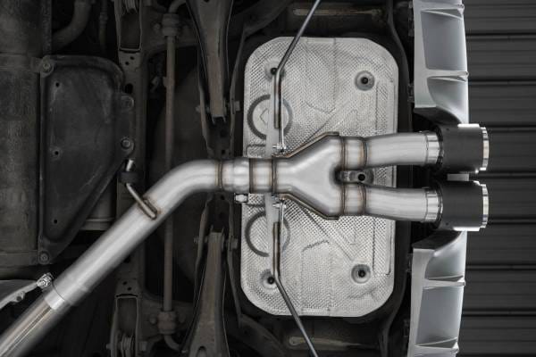 MBRP Exhaust 3in. Cat-BackDual Split Center Rear ExitT304CF Tips - S47053CF thumbnail 4