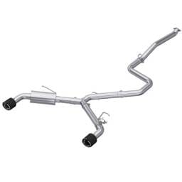 MBRP Exhaust 3in. Cat-BackDual Split Rear ExitActiveT304 with CF Tips - S47103CF