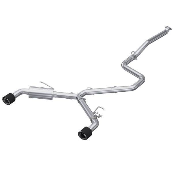 MBRP Exhaust 3in. Cat-BackDual Split Rear ExitActiveT304 with CF Tips - S47103CF