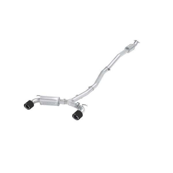 MBRP Exhaust 3in. Cat-BackDual Split Rear ExitActiveT304 with CF Tips - S47093CF