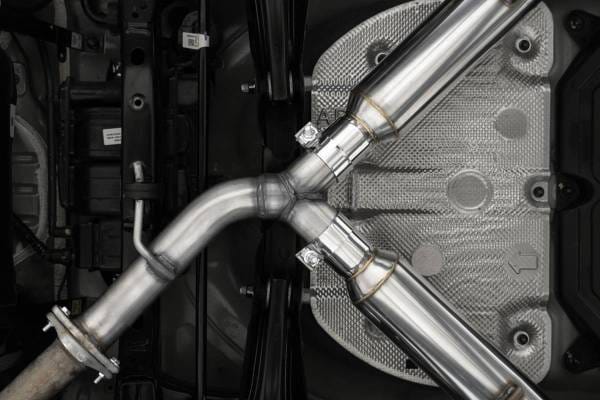 MBRP Exhaust 2.5in. Axle-BackDual Split Quad Rear ExitT304 with CF Tips - S47113CF thumbnail 3