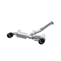 MBRP Exhaust 3in. Cat-BackDual Split RearT304CF Tips - S48043CF