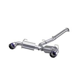 MBRP Exhaust 3in. Cat-BackDual Split RearT304BE Tips - S48043BE