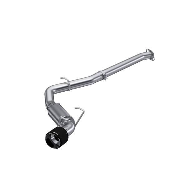 MBRP Exhaust 3in. Cat-BackSingle Rear ExitT304 with CF Tip - S48063CF