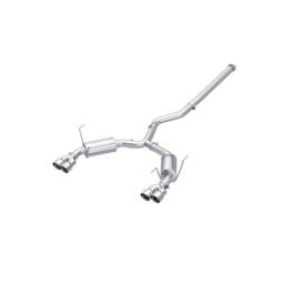 MBRP Exhaust 3in. Cat-BackDual Split Rear ExitQuad OutletStreet ProfileT304 - S4807304