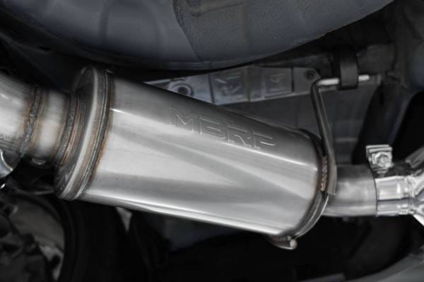 MBRP Exhaust 3in. Cat-BackDual Split Rear ExitQuad OutletStreet ProfileT304 - S4807304 thumbnail 4