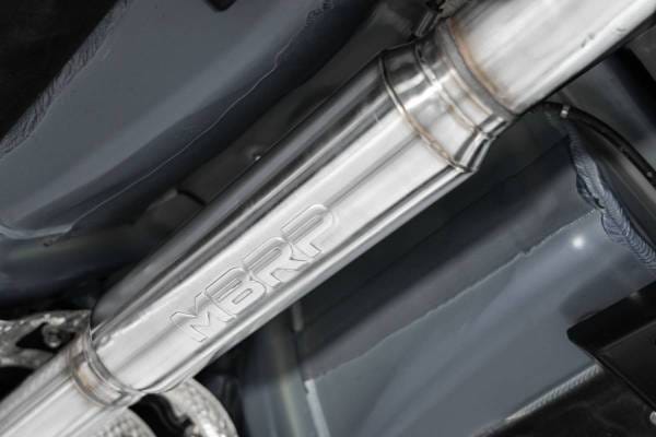 MBRP Exhaust 3in. Cat-BackDual Split Rear ExitQuad OutletRace VersionT304 - S4808304 thumbnail 4