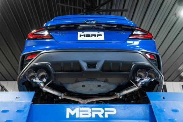 MBRP Exhaust 2.5in. Axle-BackDual Split RearT304Quad CF Tips - S48103CF thumbnail 4