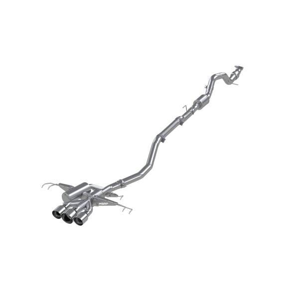 MBRP Exhaust 3in. Cat-BackTriple Centre Rear ExitT304 - S4901304