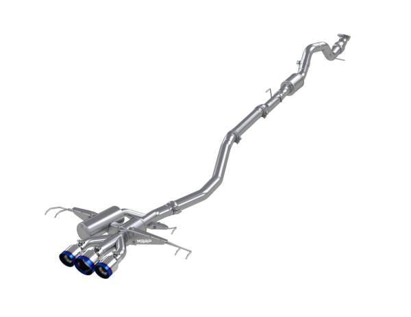 MBRP Exhaust 3in. Cat-BackTriple Centre Rear ExitT304BE - S49013BE