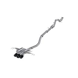 MBRP Exhaust 3in. Cat-BackTriple Centre Rear ExitT304CF - S49013CF