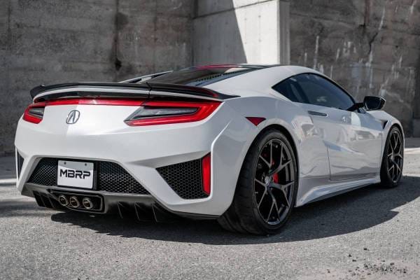 MBRP Exhaust 2.5in. Cat-BackTriple Centre Rear ExitValve DeleteT304CF Tips - S49003CF thumbnail 2