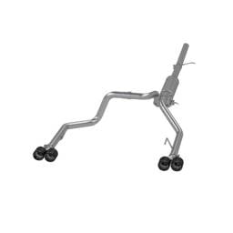 MBRP Exhaust 3in. Cat-Back2.5in. Dual Split RearT304Quad CF Tips - S50043CF