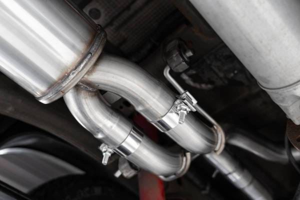 MBRP Exhaust 3in. Cat-Back2.5in. Dual Split RearT304Quad CF Tips - S50053CF thumbnail 5