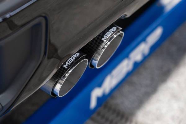 MBRP Exhaust 3in. Cat-Back2.5in. Dual Split RearT304Quad CF Tips - S50043CF thumbnail 4