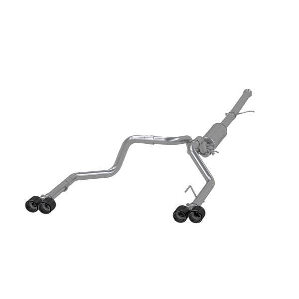 MBRP Exhaust 3in. Cat-Back2.5in. Dual Split RearT304Quad CF Tips - S50053CF