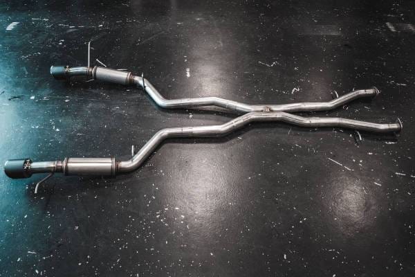 MBRP Exhaust 3in Cat-BackDual Rear ExitT304CF Tips - S51053CF thumbnail 2